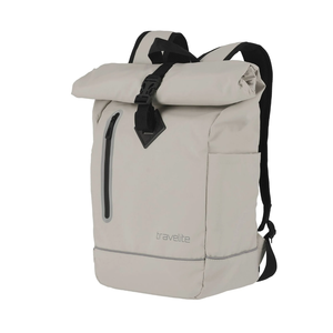 Travelite Ruksak roll-up 48 cm Basics 096314-30 bež