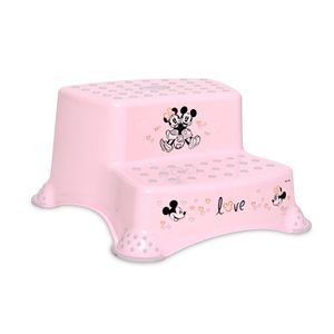 LORELLI MINNIE&MICKEY PINK DOUBLE STEP STOOL Pomoćna Stepenica za Dijete (6+)