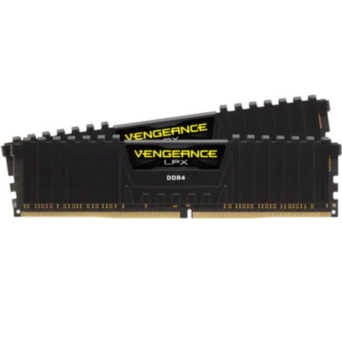 Memorija CORSAIR Vengeance CMK16GX4M2B3200C16 16GB(2X8GB) DIMM DDR4 3200GHz crna slika 1