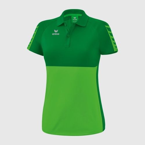 Ženska Majica Erima Six Wings Polo Zelena/Emerald slika 1