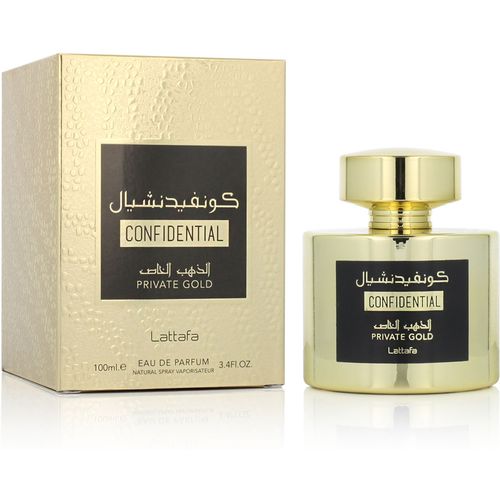 Lattafa Confidential Private Gold Eau De Parfum 100 ml (unisex) slika 2