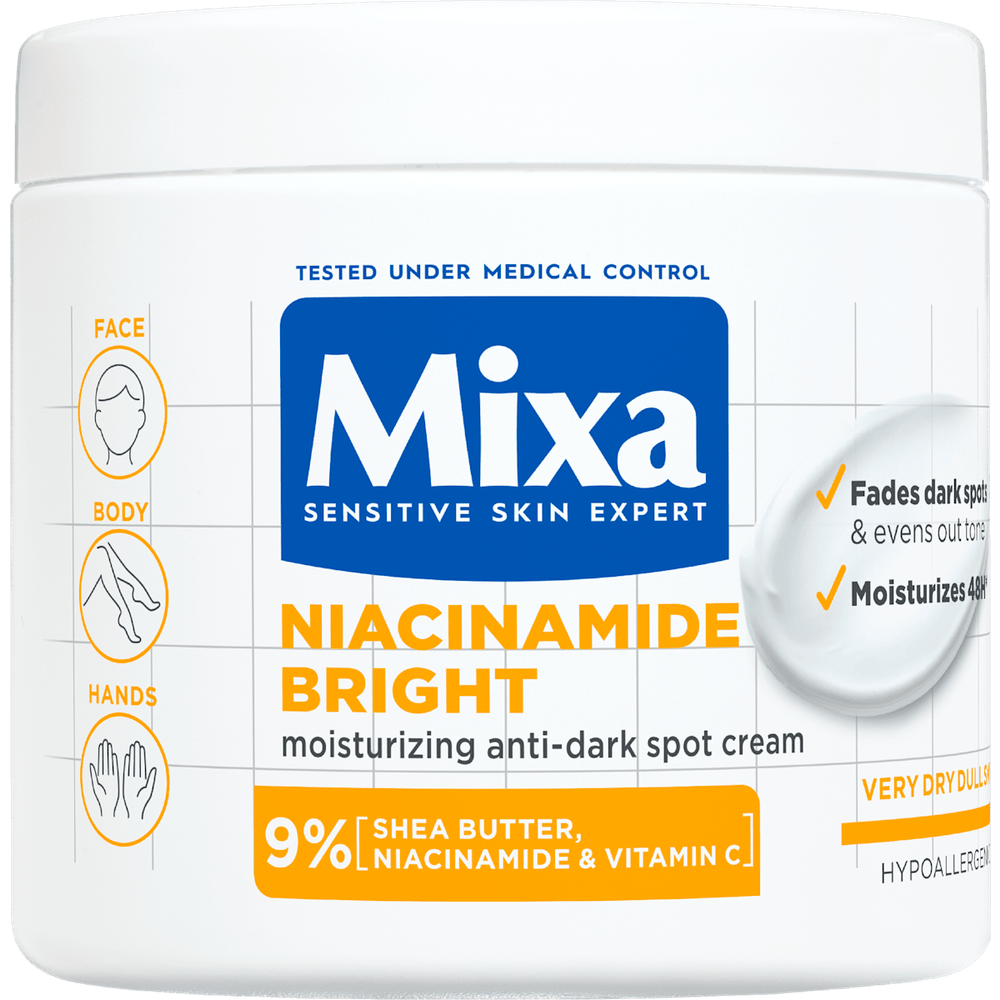 Mixa Niacinamid Bright hidratantna krema protiv tamnih fleka 400ml slika 1