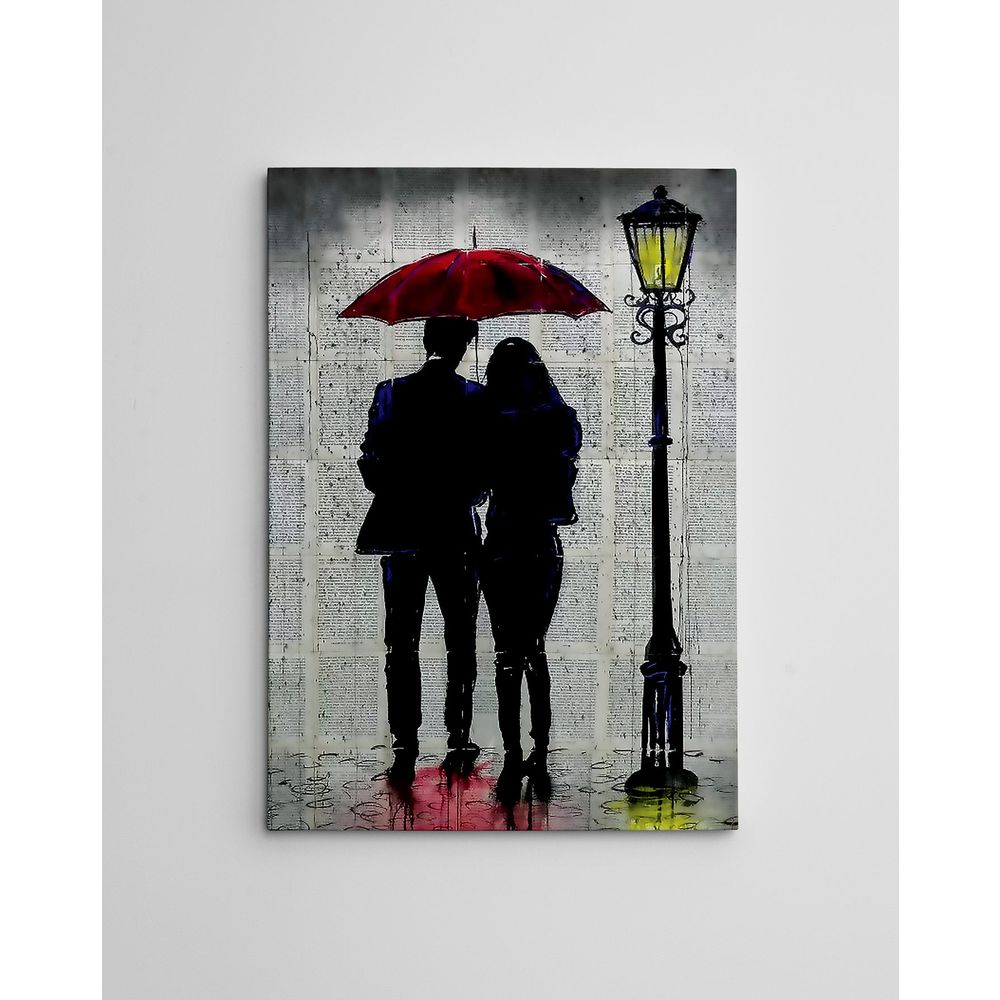 Dekorativna sika na platnu WY181 (70 x 100 cm) - višebojna slika 2