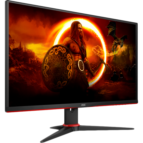 AOC monitor 27" Q27G2E/BK - G2 Series, 2560 x 1440 QHD @ 155 Hz VA 250 cd/m² 3000:1 1 ms 2xHDMI DisplayPort, LED, Gaming slika 3