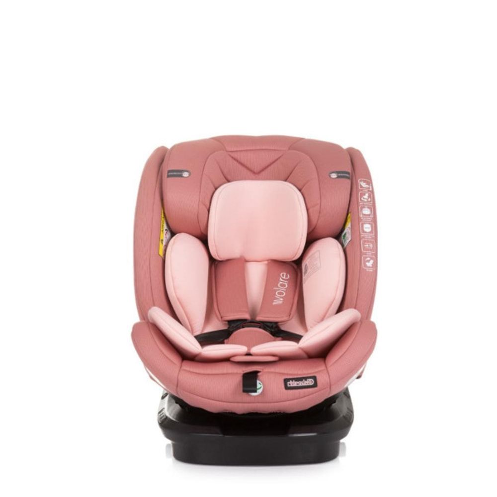 Chipolino Autosjedalica Volare 40-150Cm Isofix, Flamingo slika 2