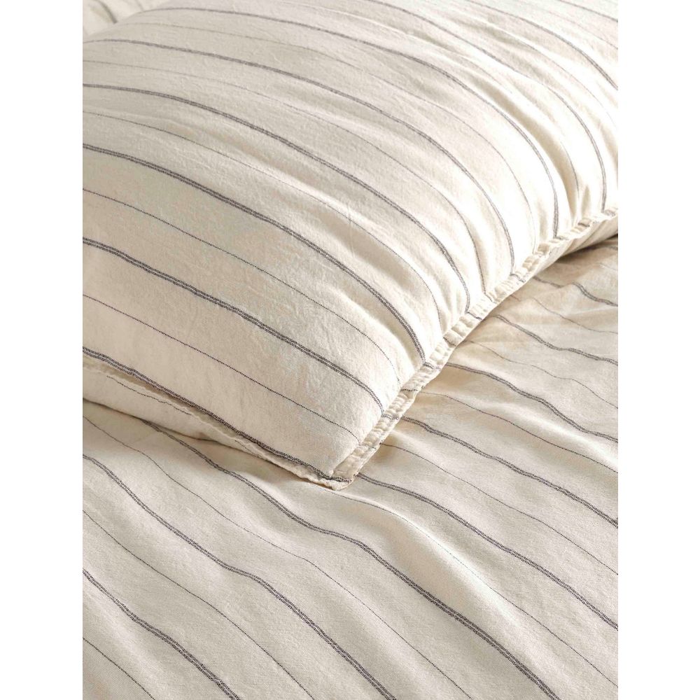 Tommy Light White
Black Ranforce King Quilt Cover Set (FR) slika 2