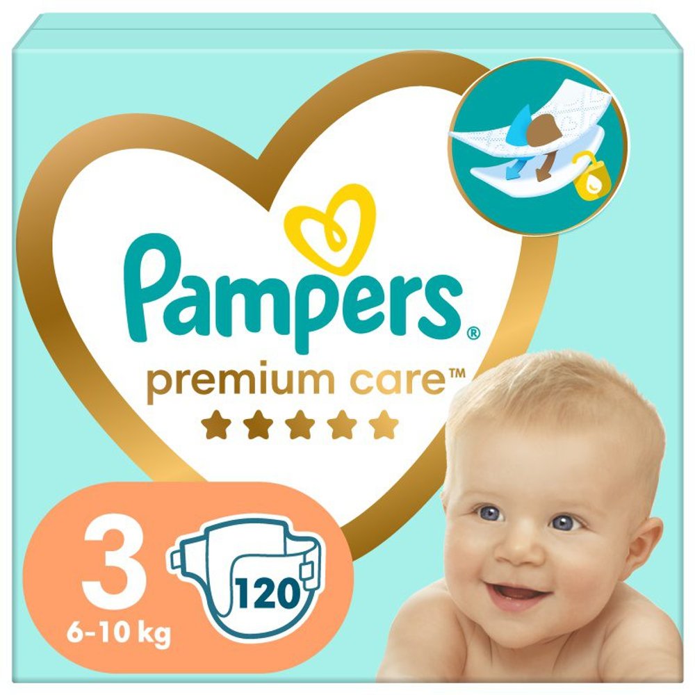 Pampers Premium Care Pelene MB Midi  120 kom slika 1