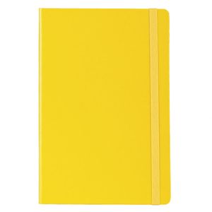 TOTO, A5 notes sa elastičnom trakom, žuta