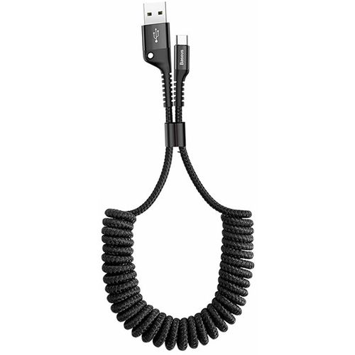 Kabel BASEUS Fish Eye USB Type-C / 2A, 1m (crni) slika 2