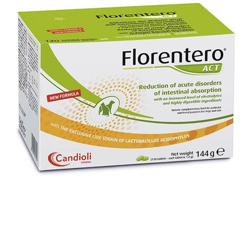 Candioli Florentero® ACT, 120 tableta za pse i mačke slika 1