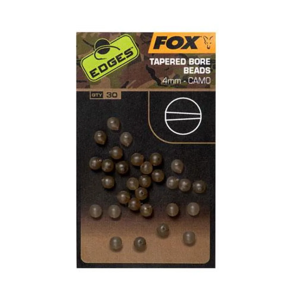Fox Edges Camo Tapered Bore bead 4mm x 30 (CAC769) slika 1