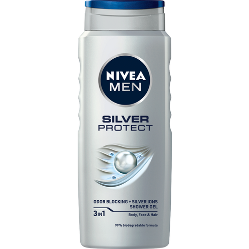 NIVEA Men Silver Protect gel za tuširanje 500ml slika 1