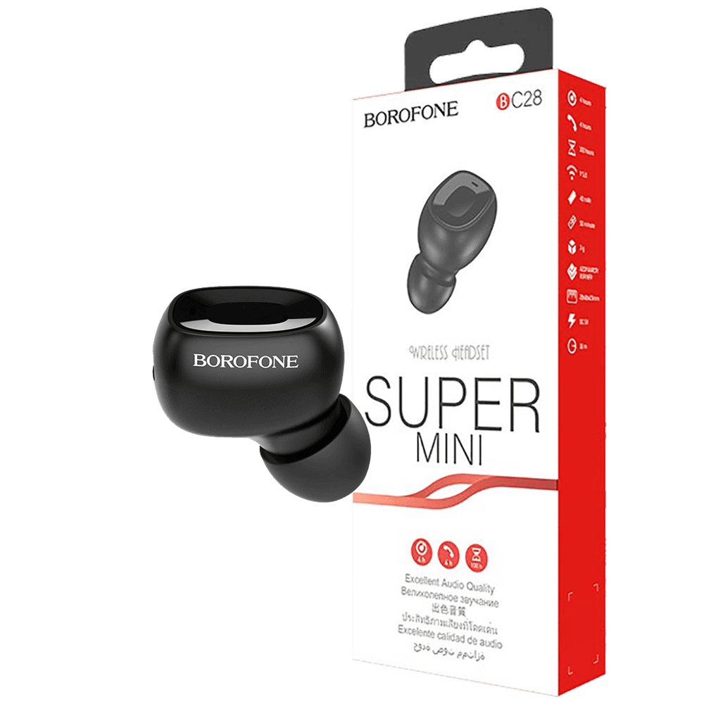 Borofone Slušalica bežična sa mikrofonom, Bluetooth, 40 mA, 4 h - BC28 Shiny sound slika 1