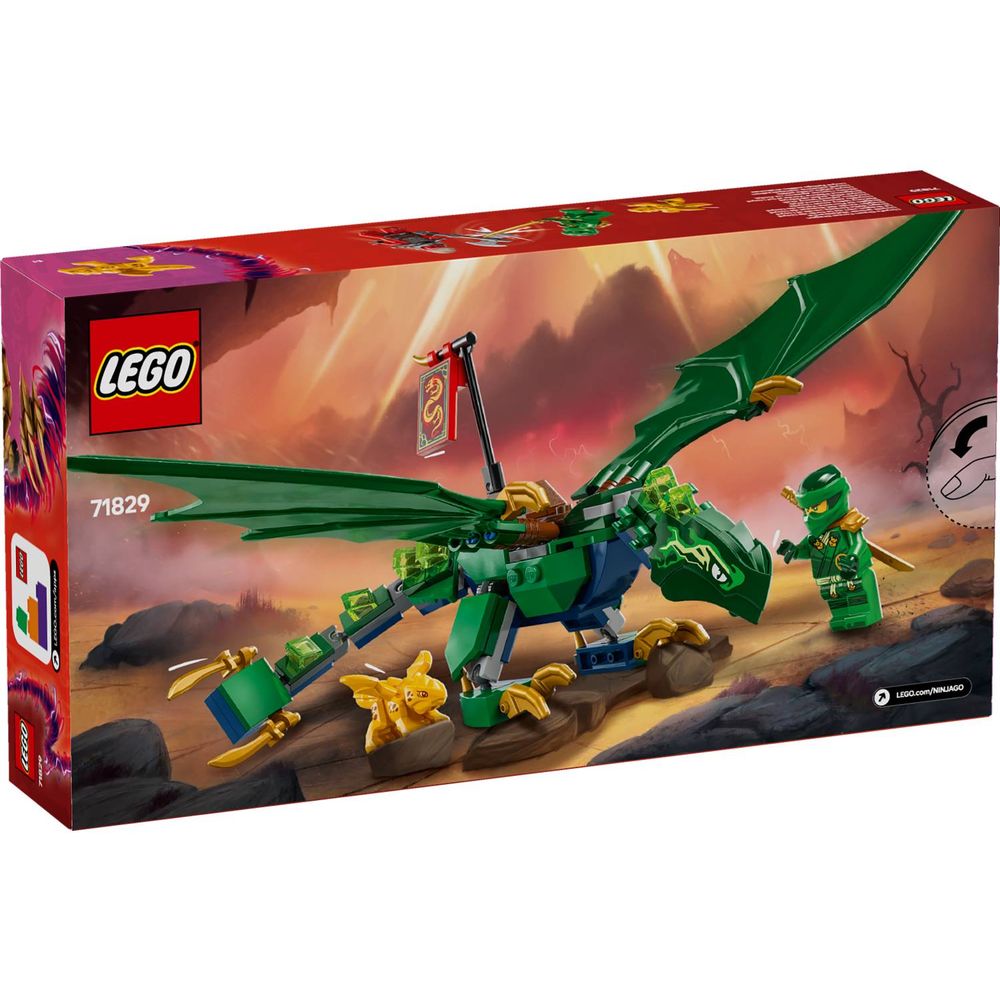 LEGO 71829 Lloydov zeleni šumski zmaj slika 9