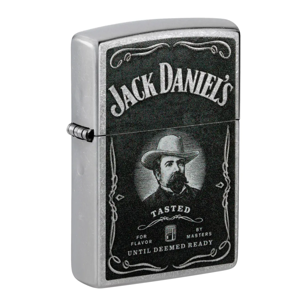 48748 Zippo upaljač 207 Jack Daniels Street Chrome slika 1