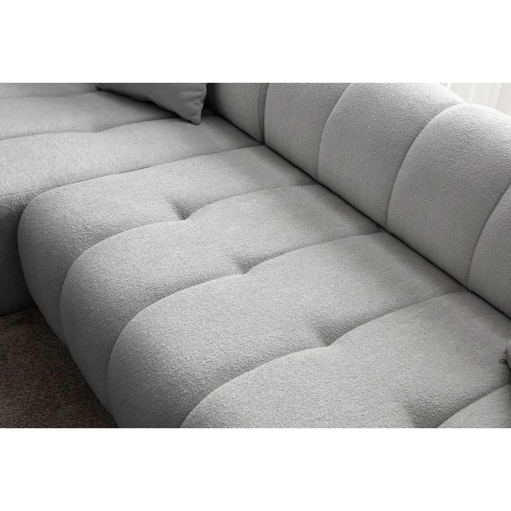 Ugaona Sofa Petra Lijeva - Siva slika 5