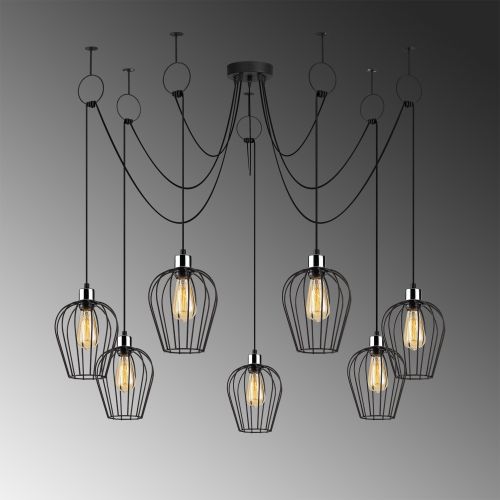 Luster Tel - 6696 Black Chandelier slika 4