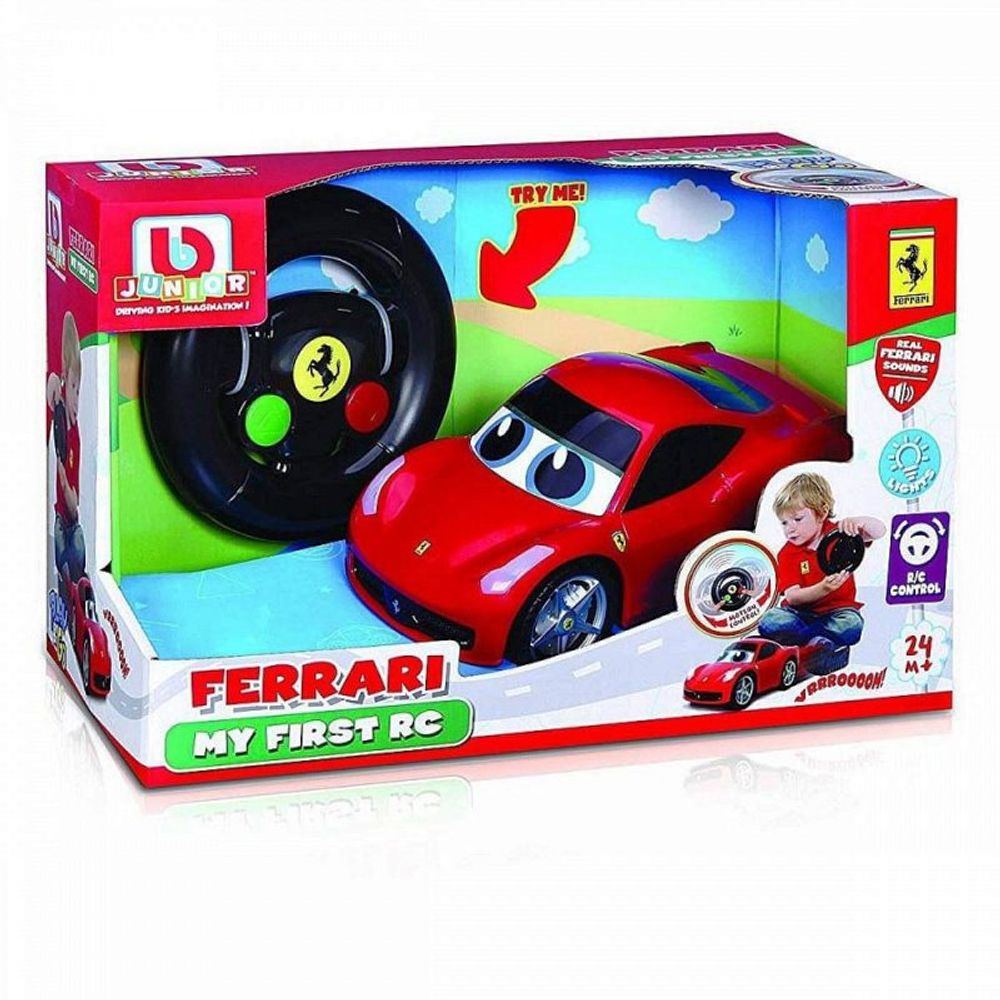 Bburago Junior Ferrari My First RC na daljinsko upravljanje slika 1
