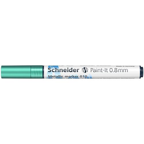 SCHNEIDER Flomaster Paint-It metalik marker  010, 0,8 mm, zeleni slika 1