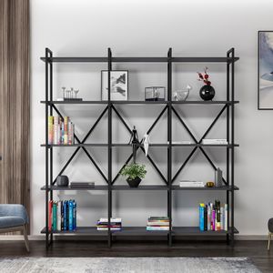 Elston 1800 4 - Black, Anthracite Black
Anthracite Bookshelf