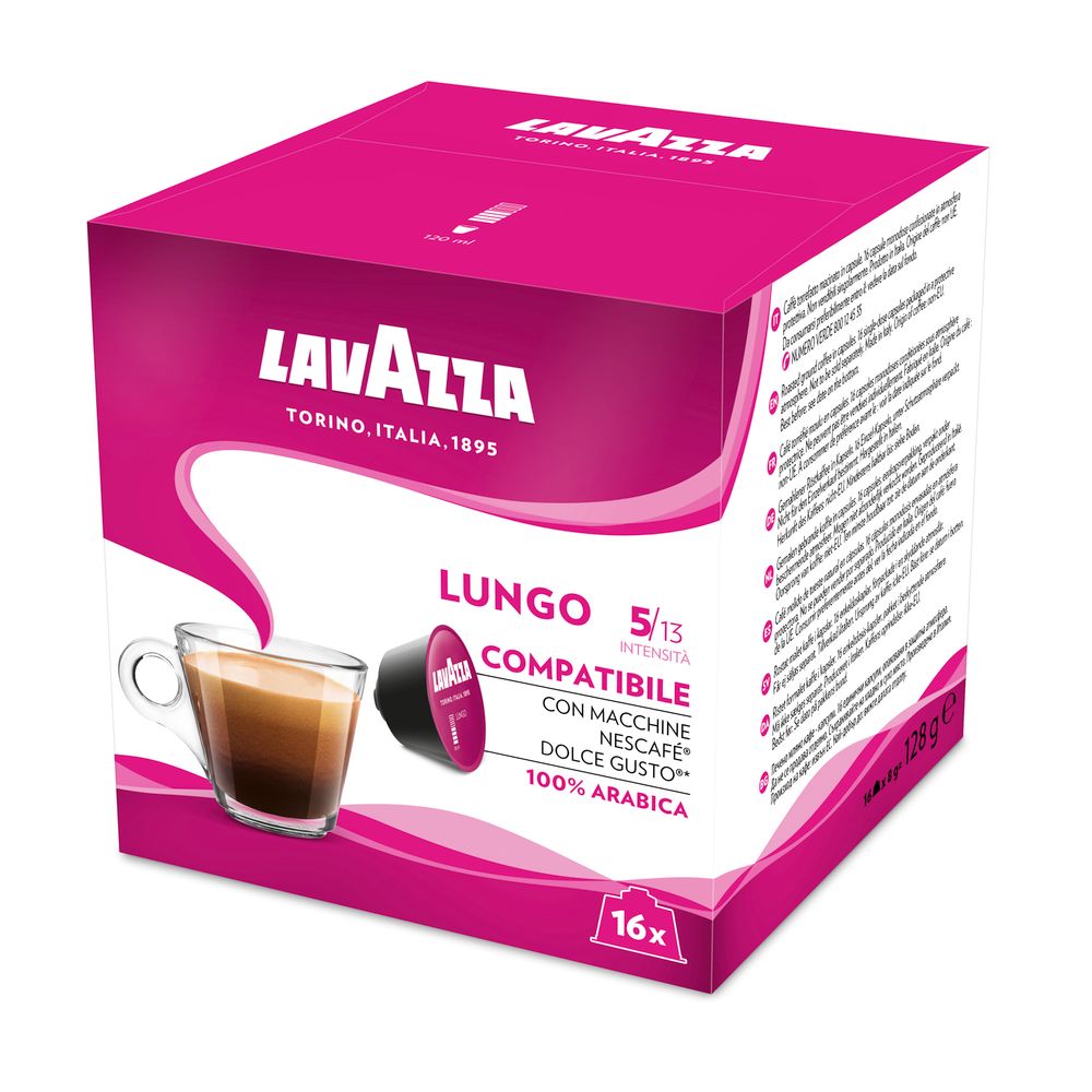 Lavazza Dolce Gusto kompatibilne kapsule Lungo 128g, 16 kapsula slika 2