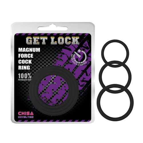 Set od 3 prstena MAGNUM FORCE COCK RINGS slika 1