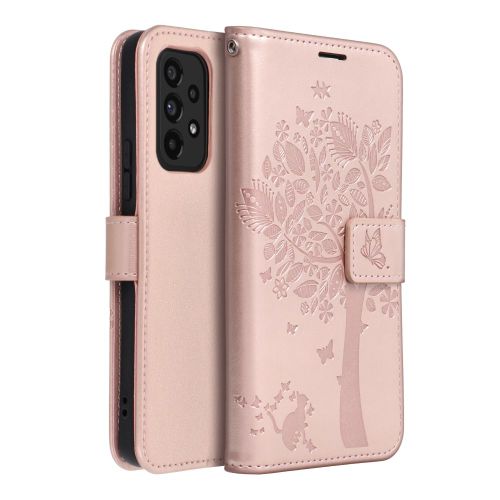 Forcell MEZZO Book case za SAMSUNG GALAXY A53 5G tree rose gold slika 2