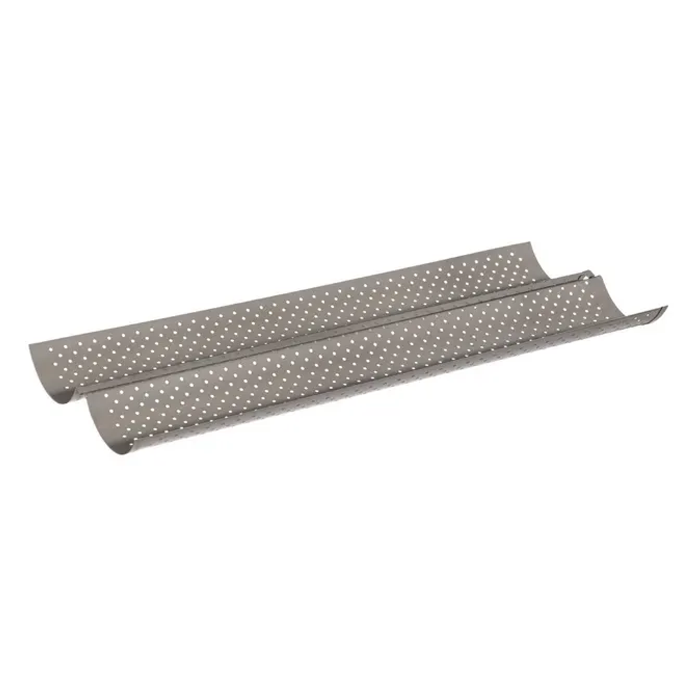 Five kalup za francuski kruh 38,2x16,2x2,3cm čelik/ptfe crna slika 1