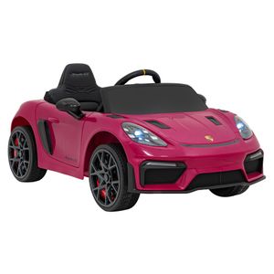 Licencirani auto na akumulator Porsche 718 - rozi/lakirani