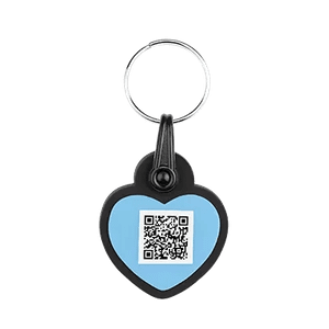 Pet ID privjesak za ogrlicu psa srce