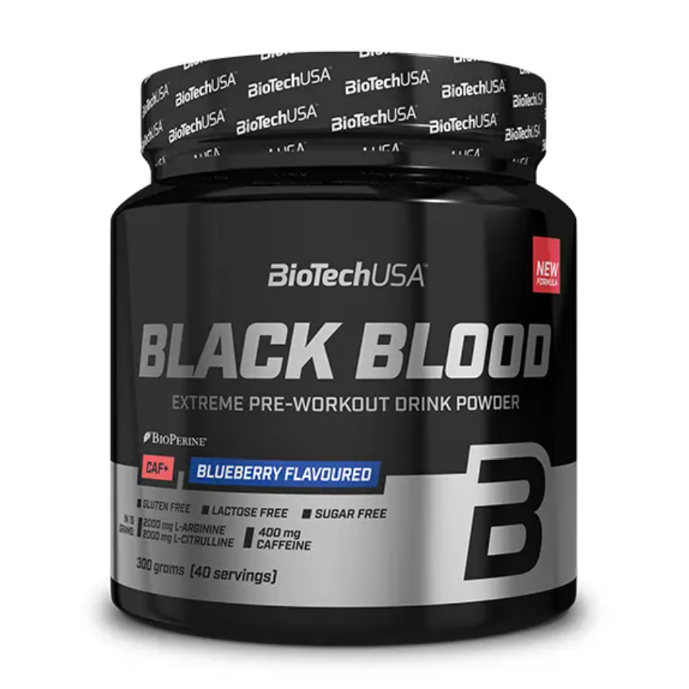 BioTechUSA Black Blood CAF+ 300g slika 1