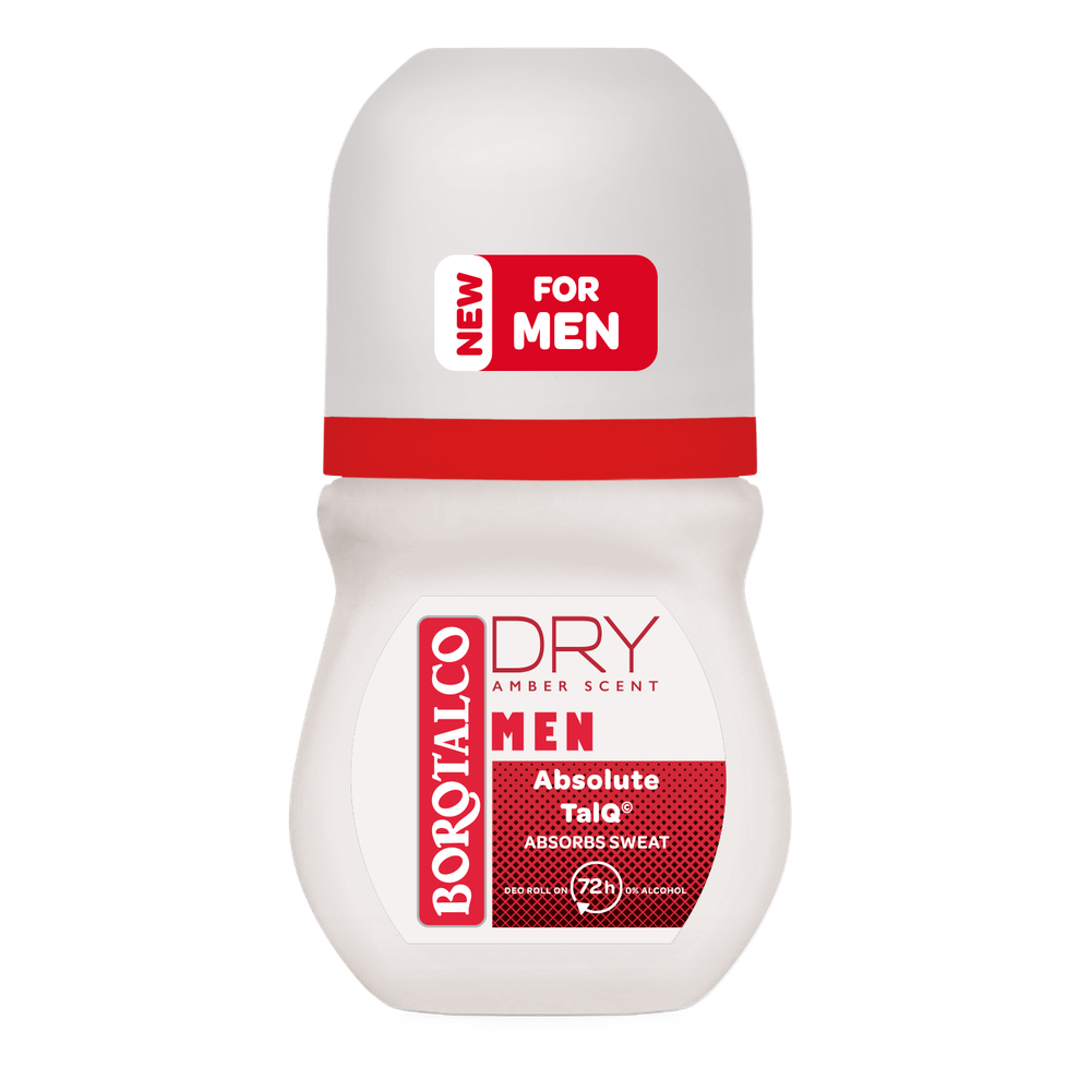 Borotalco Man Roll on dezodorans Amber Scent 50ml slika 1