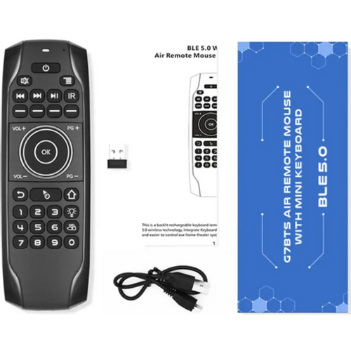 GMB-G7BTS AIR MOUSE Android TV Box Remote Control, Unique Design, Mini keyboard slika 2