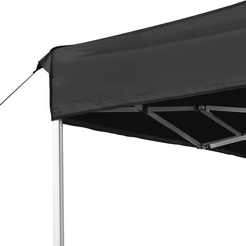 Profesionalni sklopivi šator za zabave 4,5 x 3 m antracit slika 5