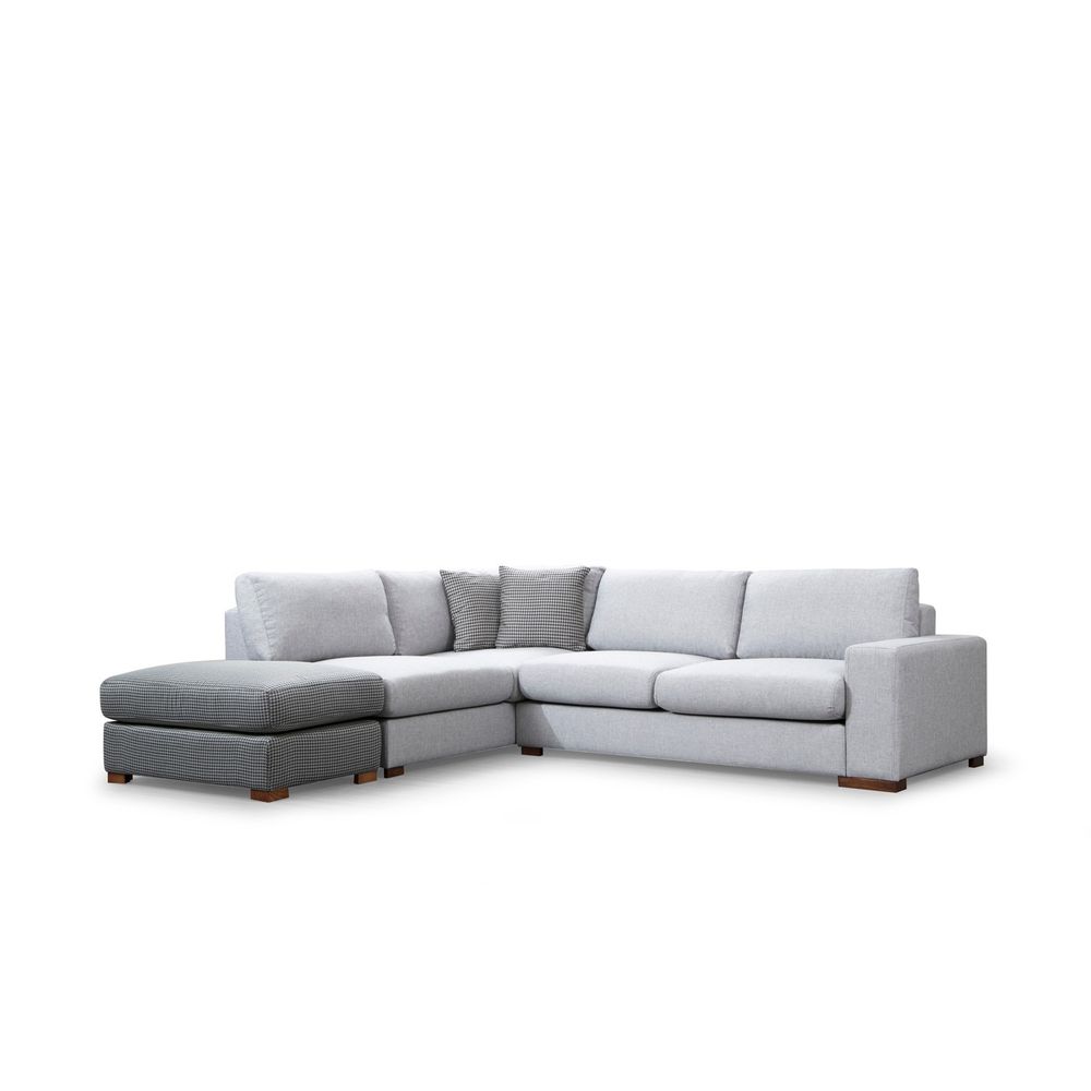 Siva Ugaona Sofa Loop 1 slika 2