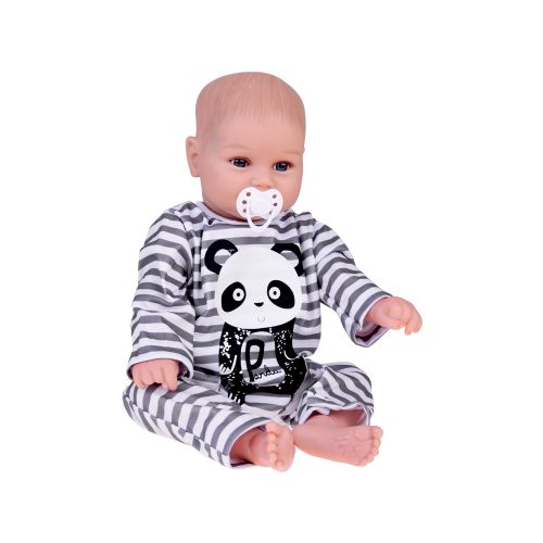 Mekana lutka Baby boy u panda pidžami slika 6