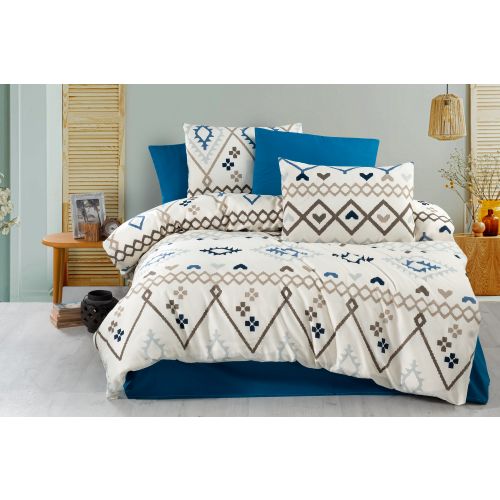 Afra Blue
Brown
Cream Double Quilt Cover Set slika 1