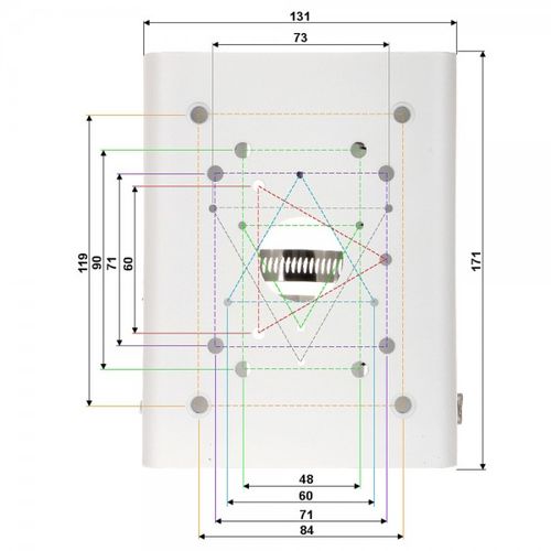 Dahua nosac PFA150 stubni nosac za PTZ kamere slika 2