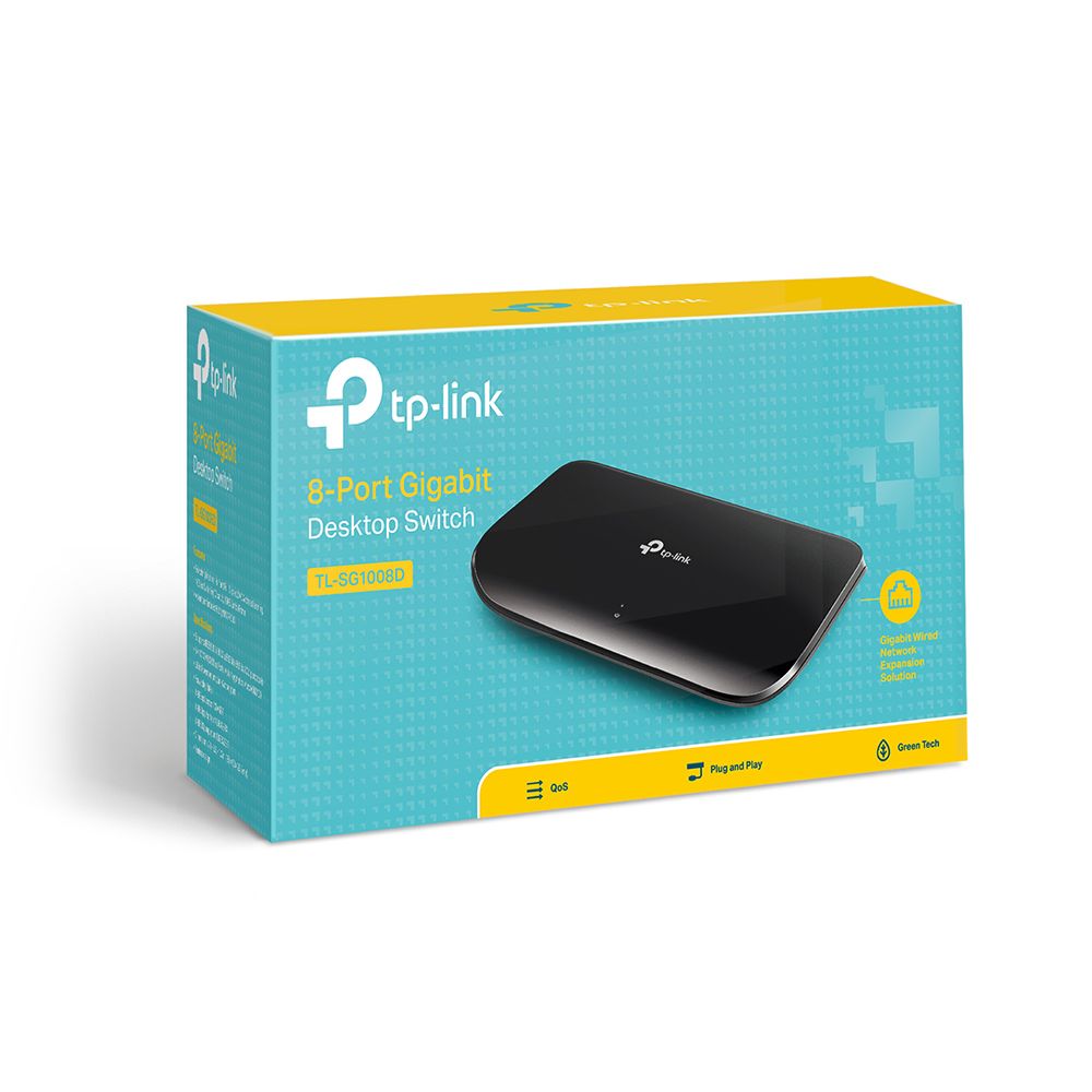 TP-Link TL-SG1008D Switch 8x10/100/1000, 8-Port Gigabit Desktop Switch slika 3