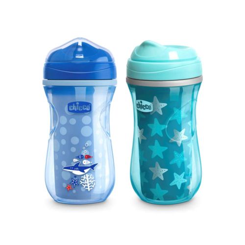 Chicco čaša 12m+, active cup, plava slika 1