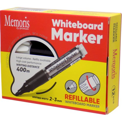 MARKER ZA BELU TABLU Memoris CRNI MF22320  set 5 komada slika 1