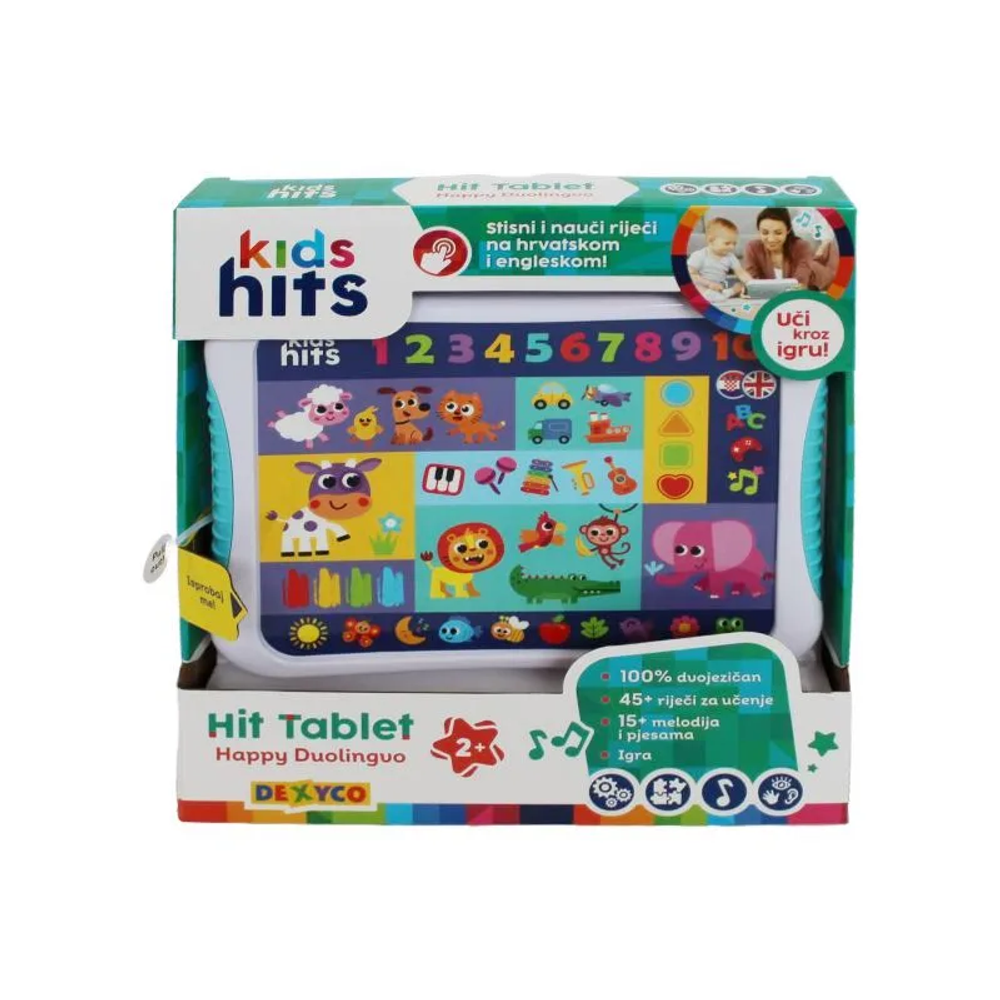 Kids Hits KH01012 Dječiji Hit Tablet Happy Duolinguo HR slika 1