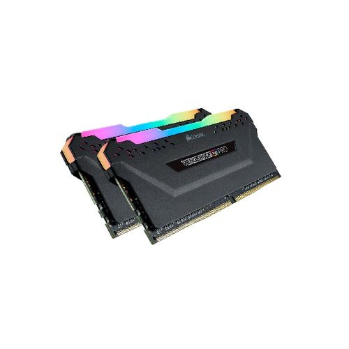 Memorije CORSAIR Vengeance RGB PRO CMW16GX4M2C3200C16 16GB(2x8GB) DIMM DDR4 3200Mhz crna slika 1