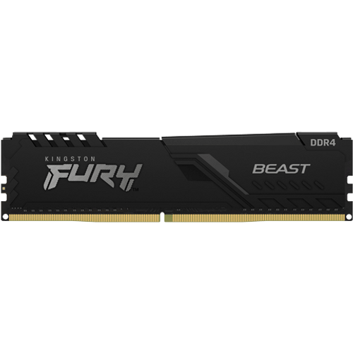 RAM DDR4 Kingston 8GB PC3733 KF437C19BB/8 Fury Beast Black slika 1