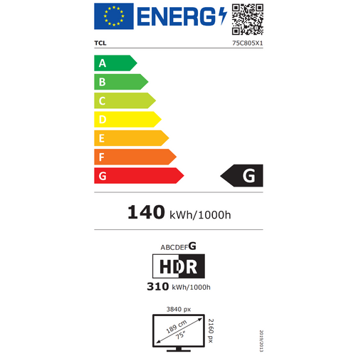 TCL televizor Mini LED TV 75C805, Google TV slika 3