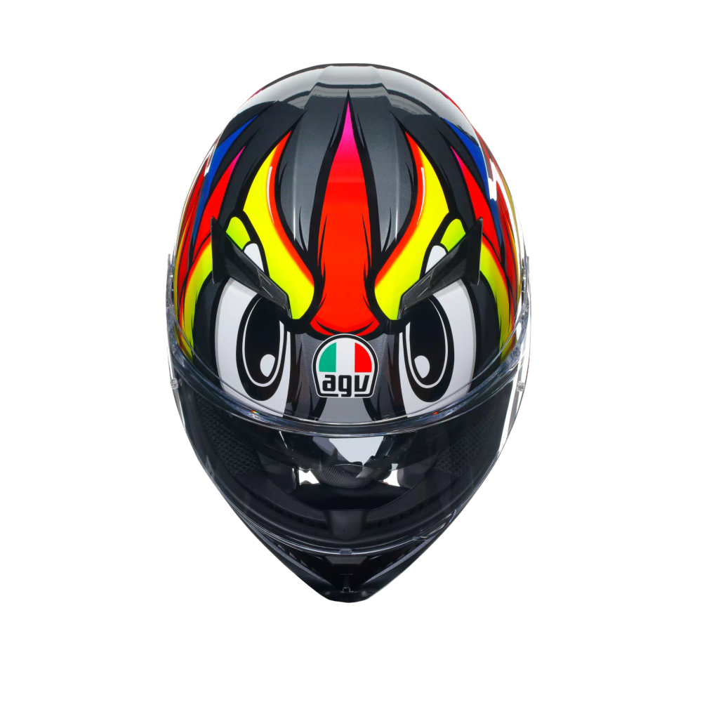 AGV K3 Birdy 2.0 Grey/Yellow/Red slika 2