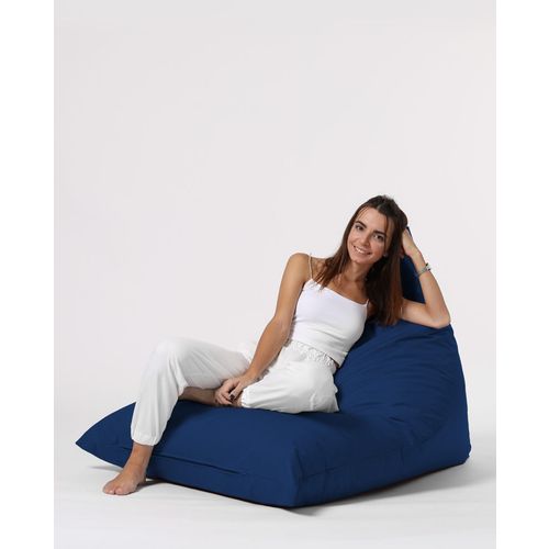 Atelier Del Sofa Vreća za sjedenje, Pyramid Big Bed Pouf - Dark Blue slika 4