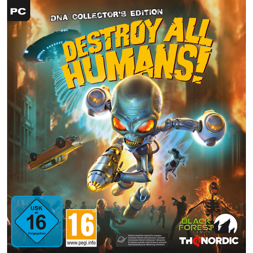 PC DESTROY ALL HUMANS! DNA COLLECTOR'S EDITION slika 1