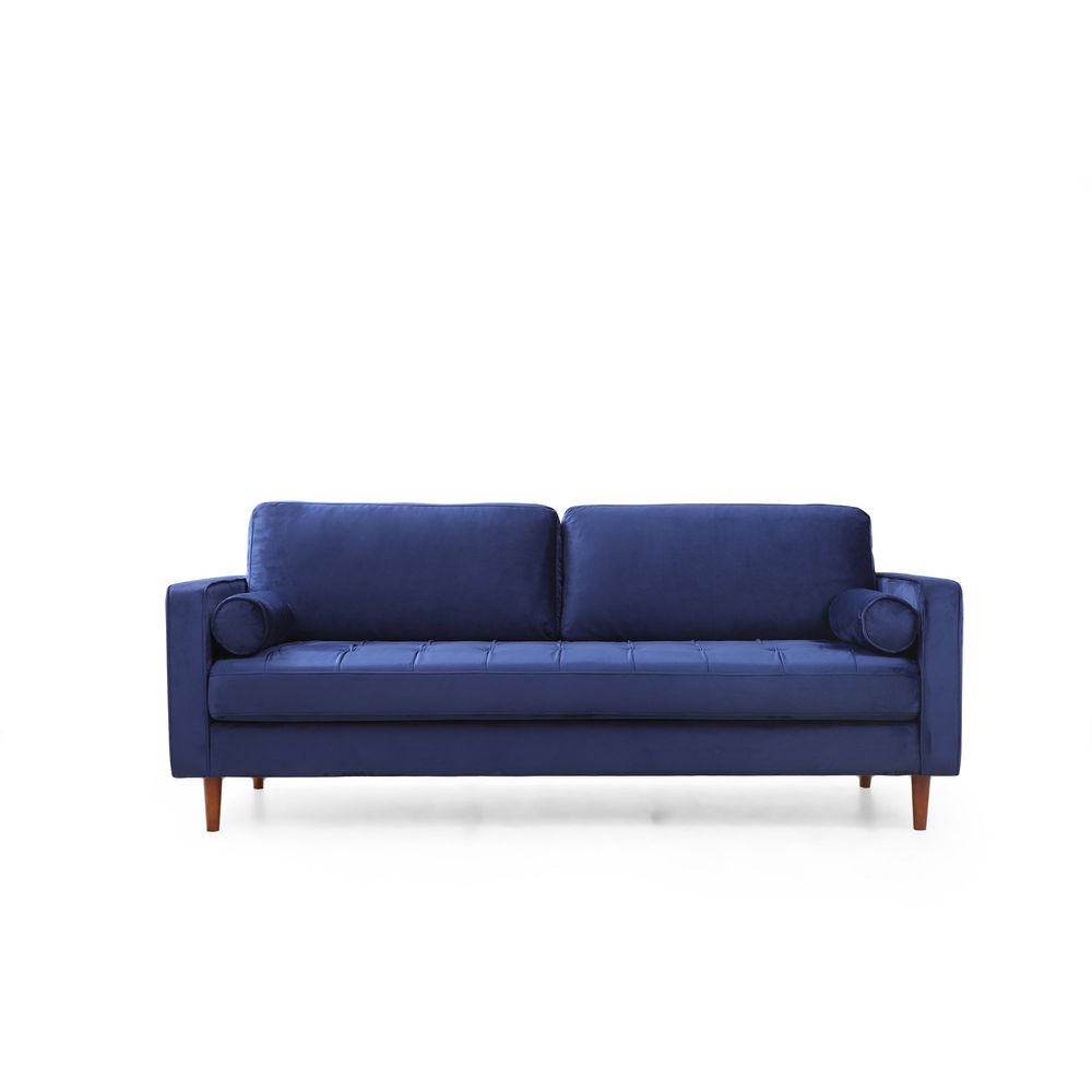 Sofa Rome - Tamnoplava 3-sjedalna slika 5