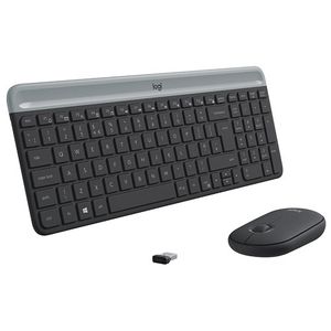 Tast+Mis USB Wireless Logitech MK470 Slim Wireless Combo Graphite YU